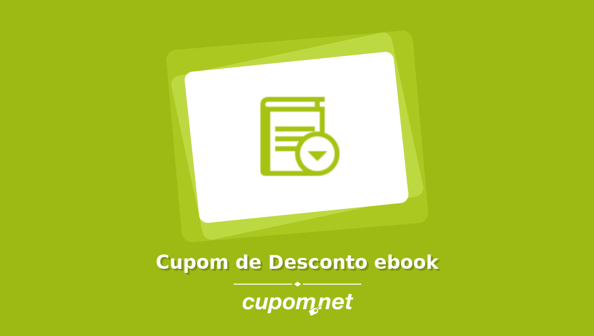 Cupom de Desconto ebook
