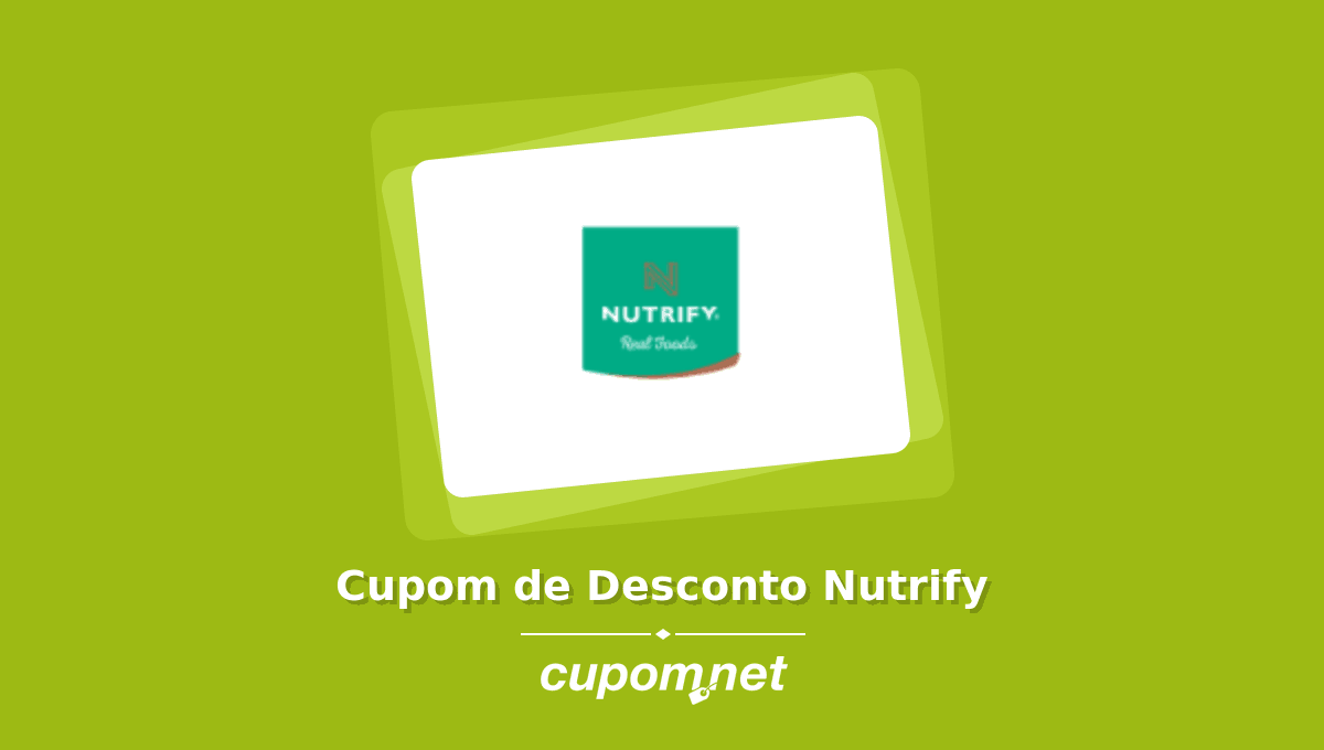Cupom de Desconto Nutrify