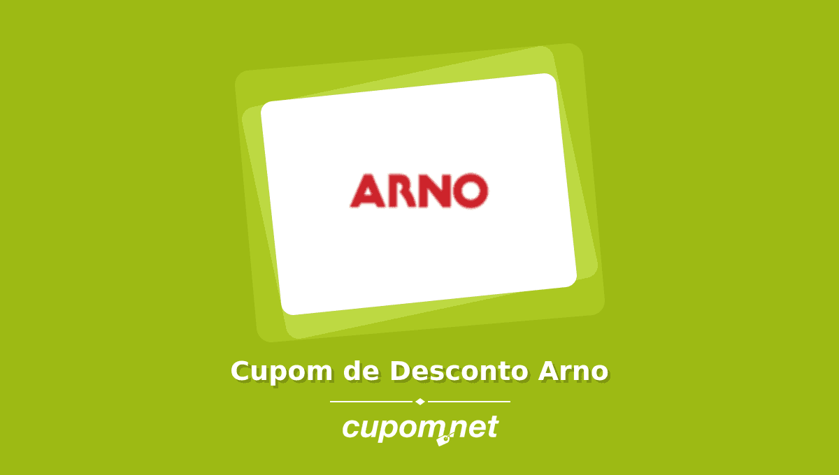 Cupom de Desconto Arno