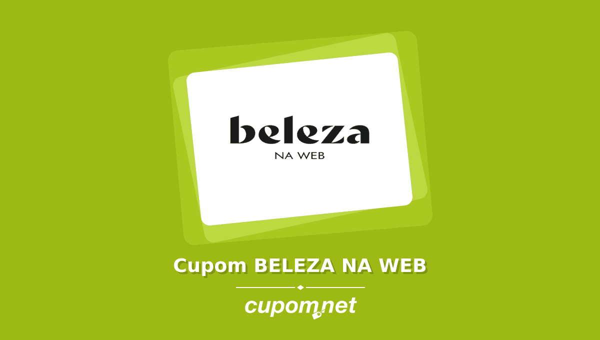 Cupom de Desconto BELEZA NA WEB