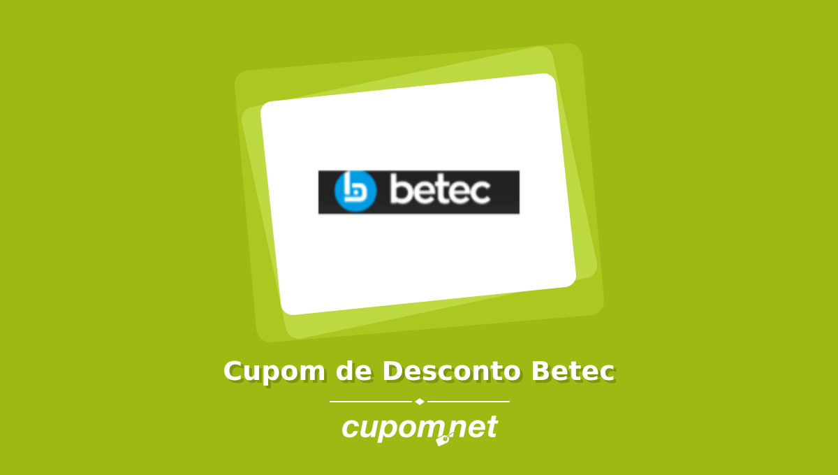 Cupom de Desconto Betec