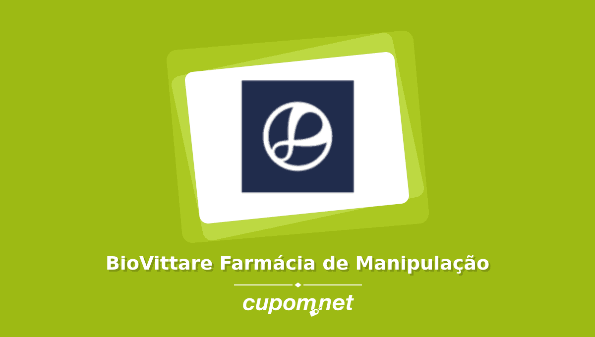 Cupom de Desconto BioVittare Farmácia de Manipulação
