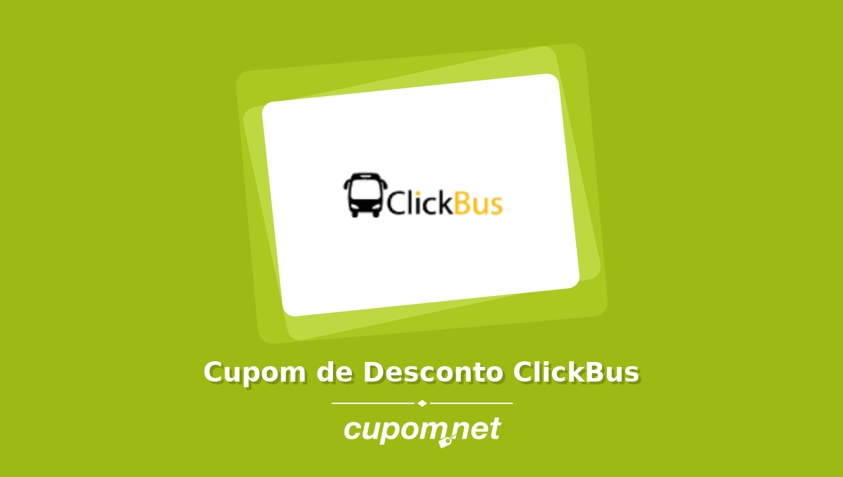 Cupom de Desconto ClickBus