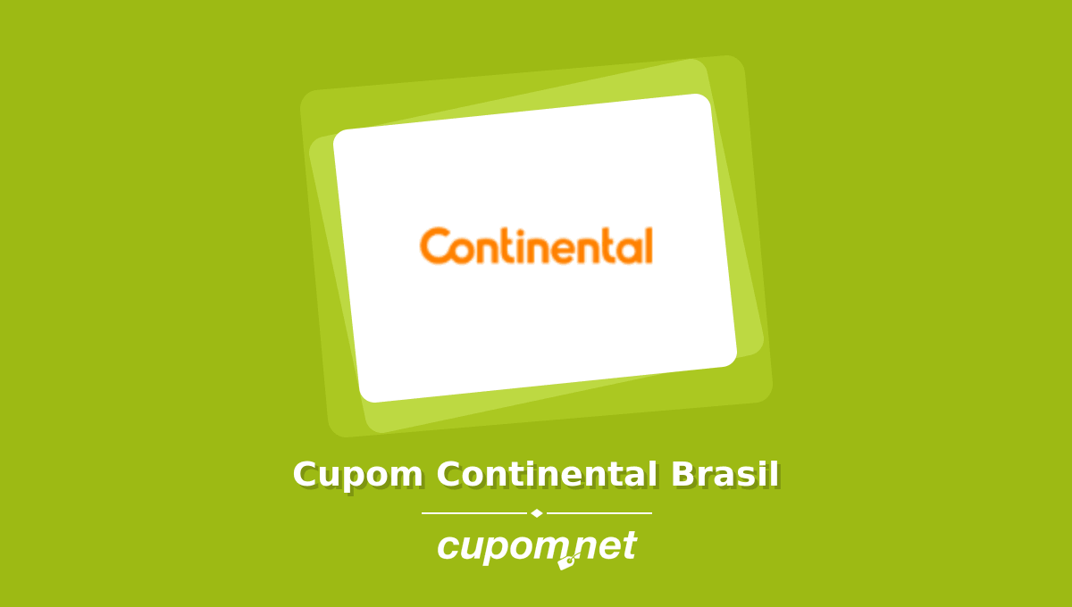 Cupom de Desconto Continental Brasil