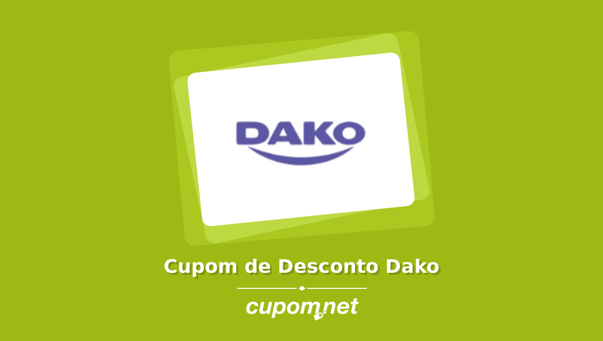 Cupom de Desconto Dako