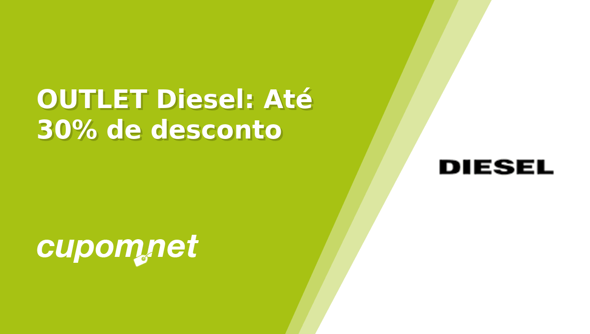 Cupom de Desconto Diesel