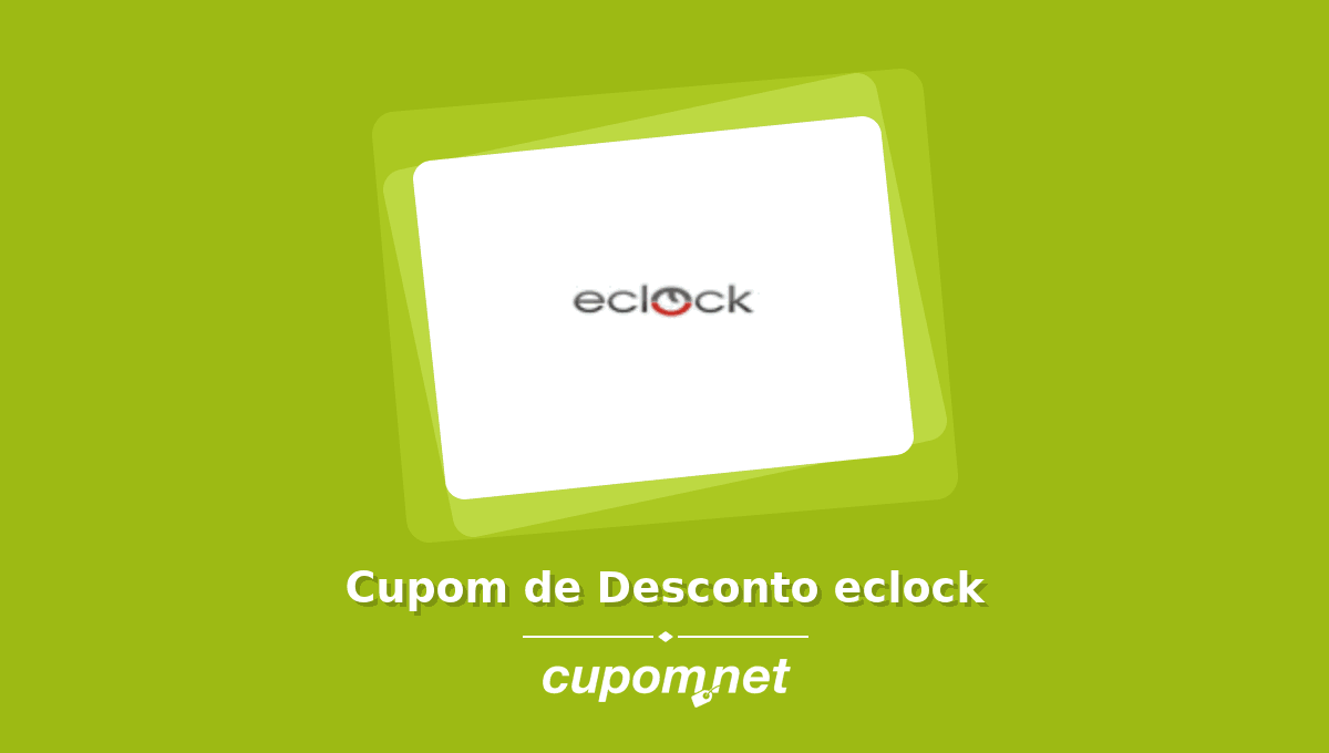 Cupom de Desconto eclock