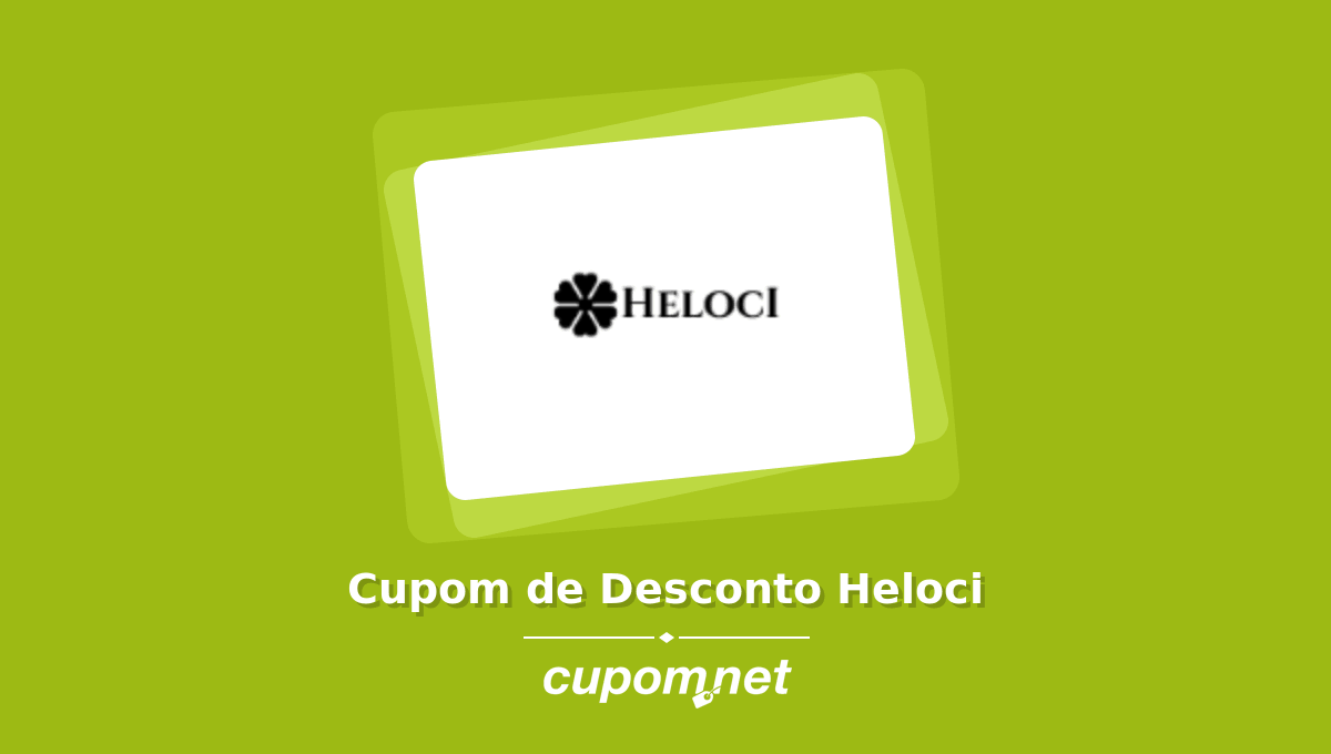 Cupom de Desconto Heloci