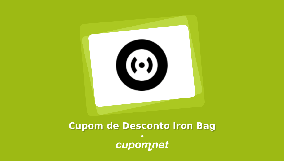 Cupom de Desconto Iron Bag
