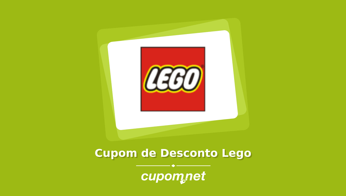 Cupom de Desconto Lego