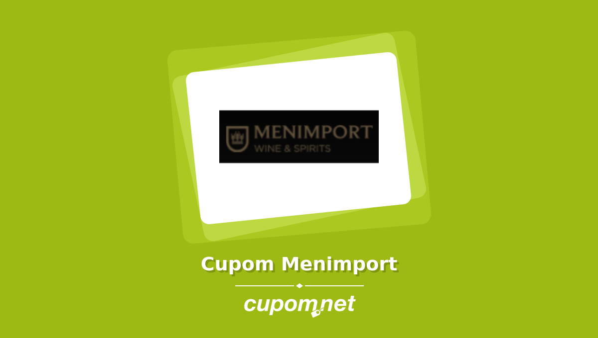 Cupom de Desconto Menimport