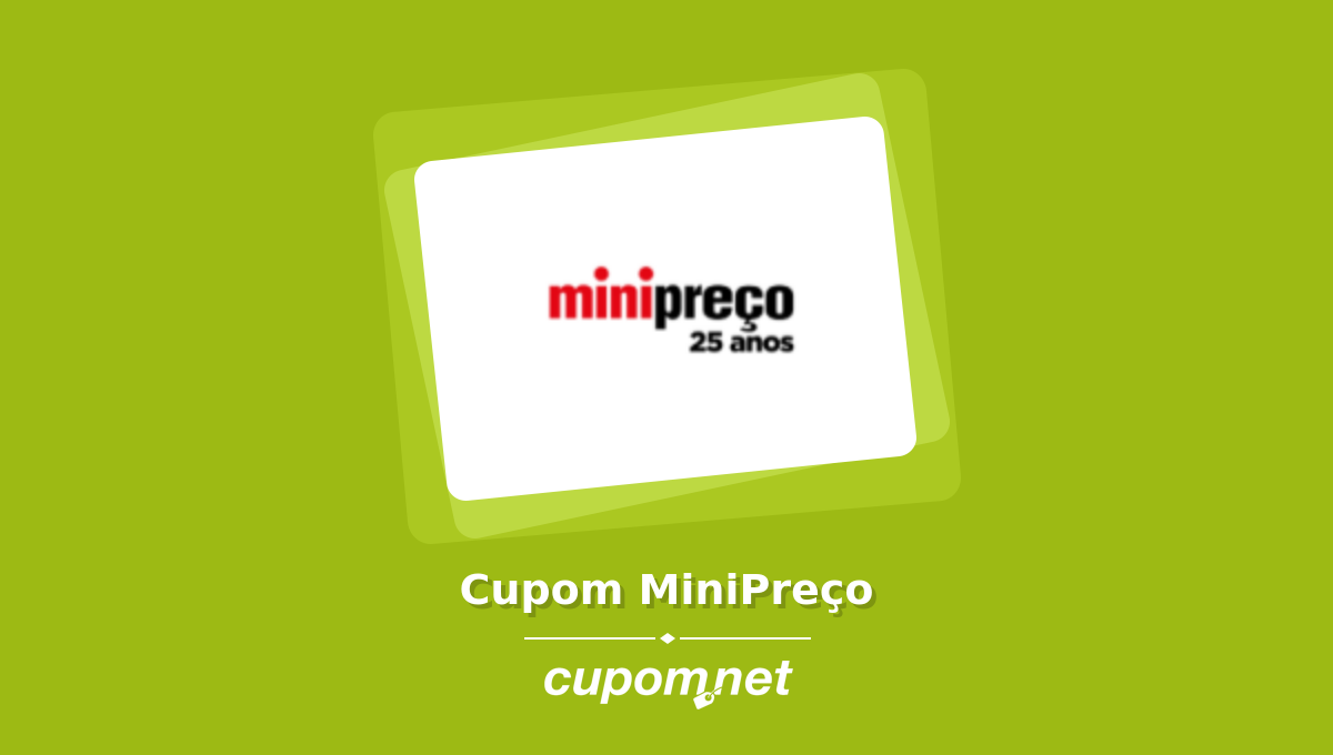 Cupom de Desconto MiniPreço