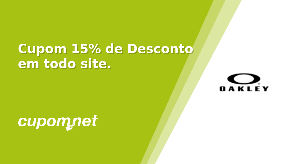 Cupom com 15% de desconto em Roupas →