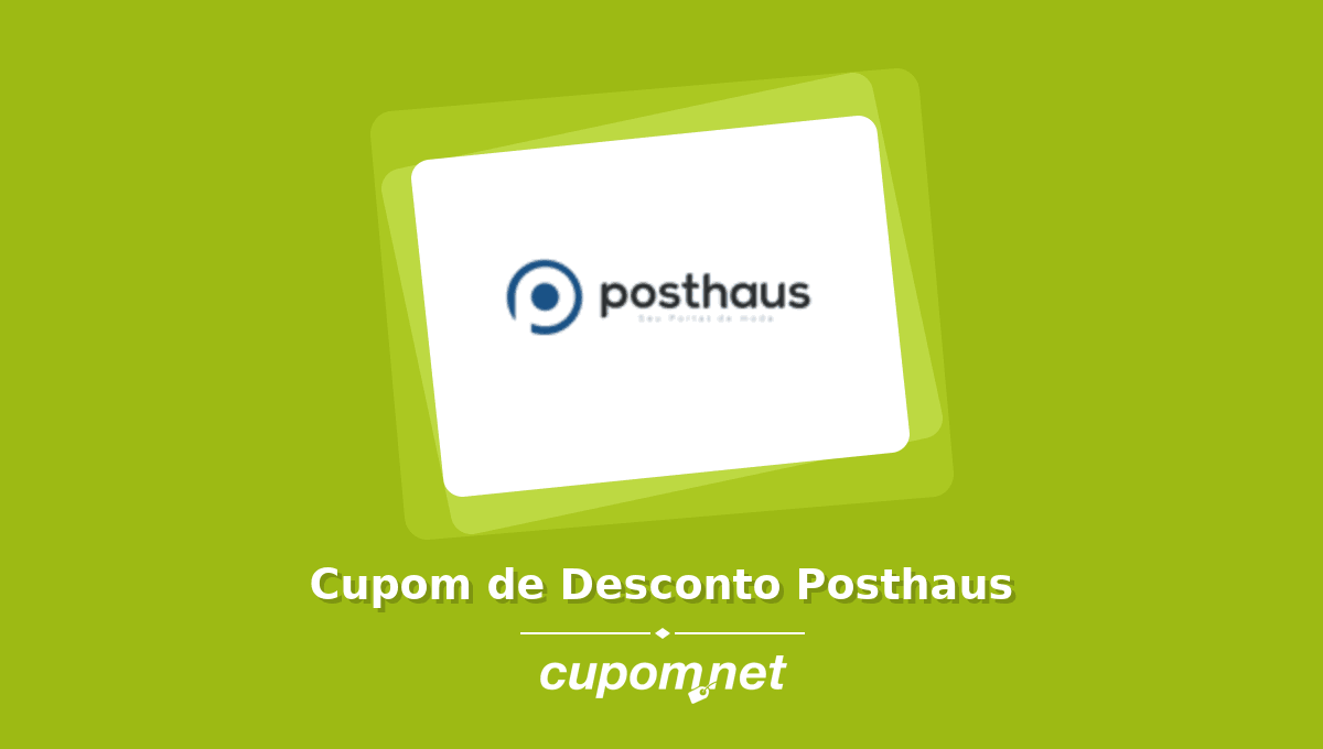 Cupom de Desconto Posthaus
