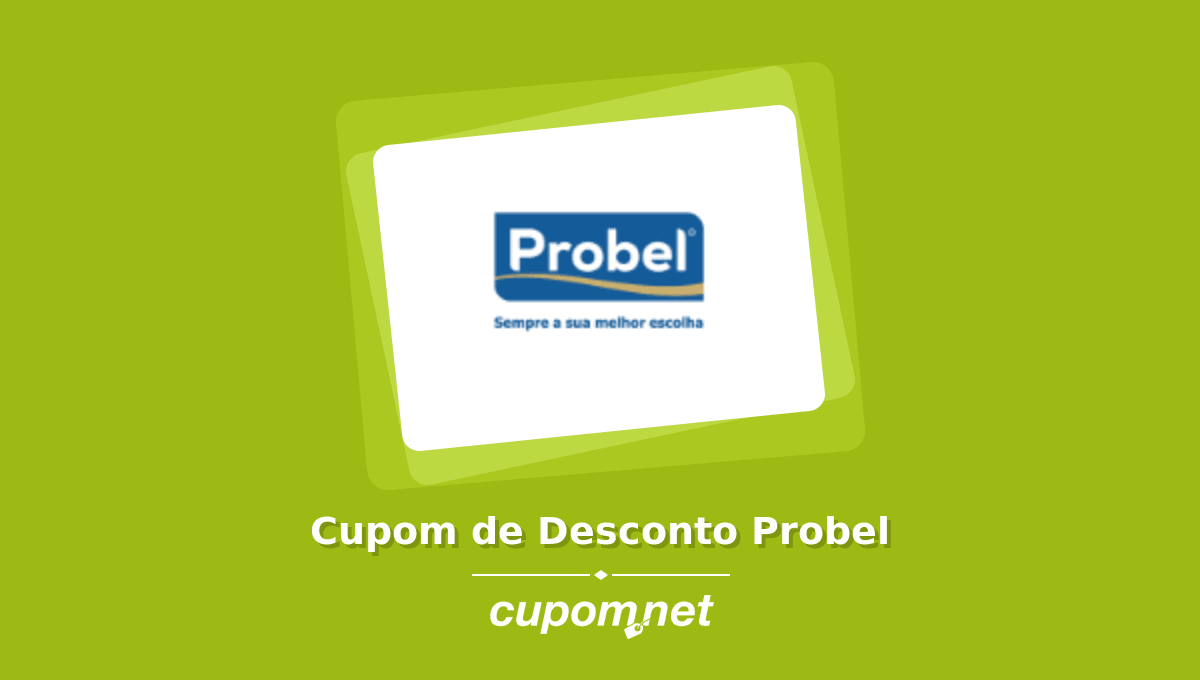 Cupom de Desconto Probel