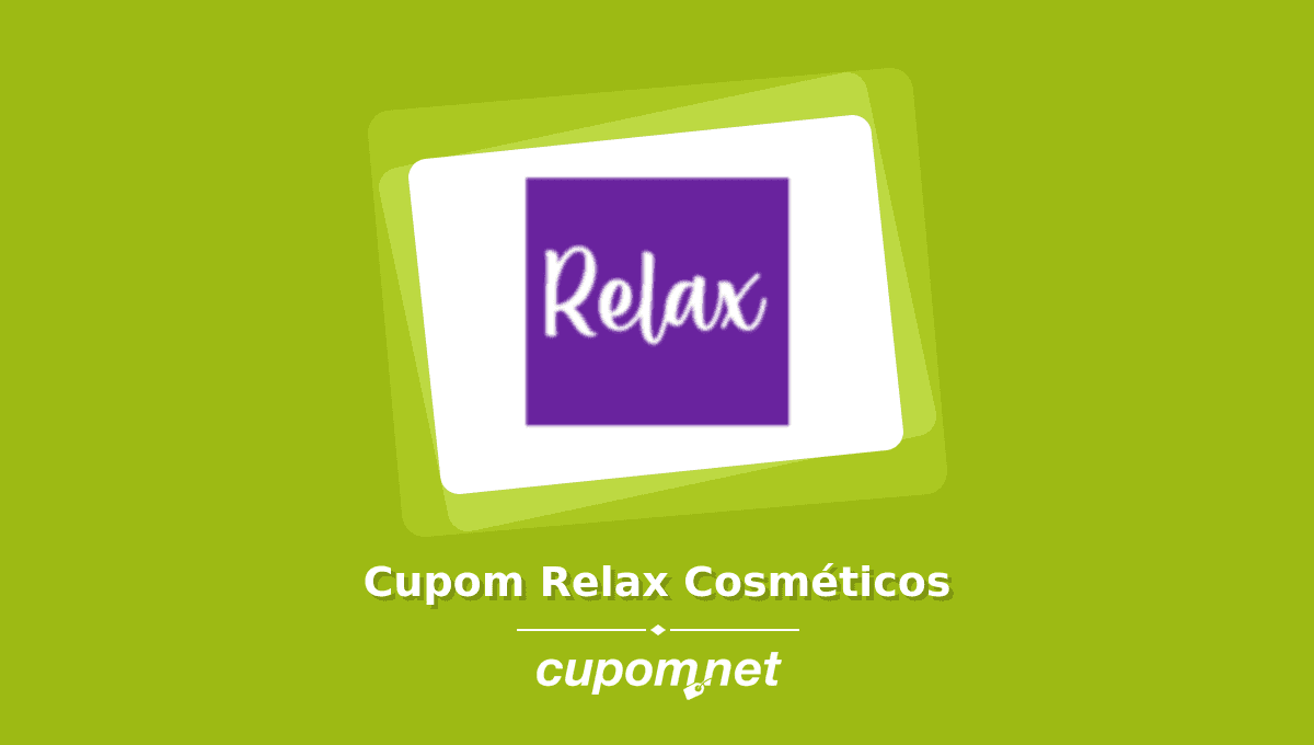 Cupom de Desconto Relax Cosméticos