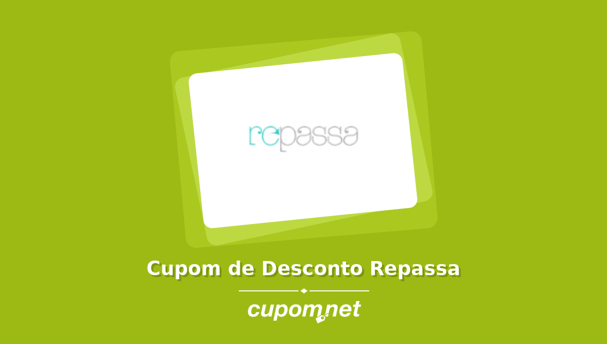 Cupom de Desconto Repassa