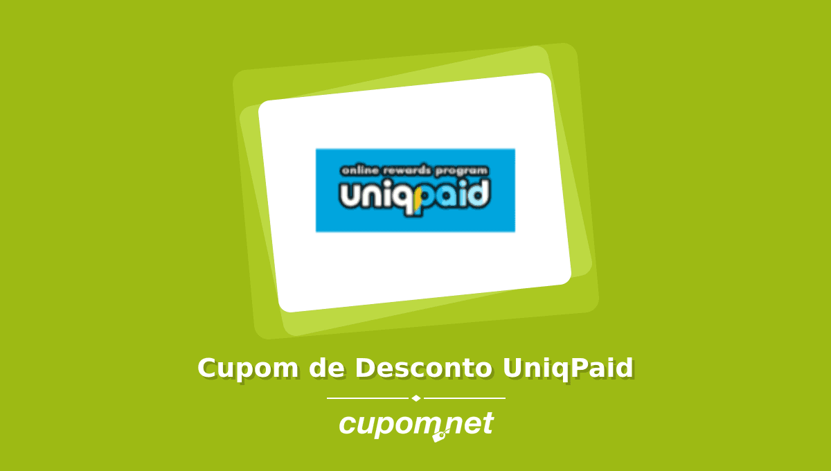 Cupom de Desconto UniqPaid