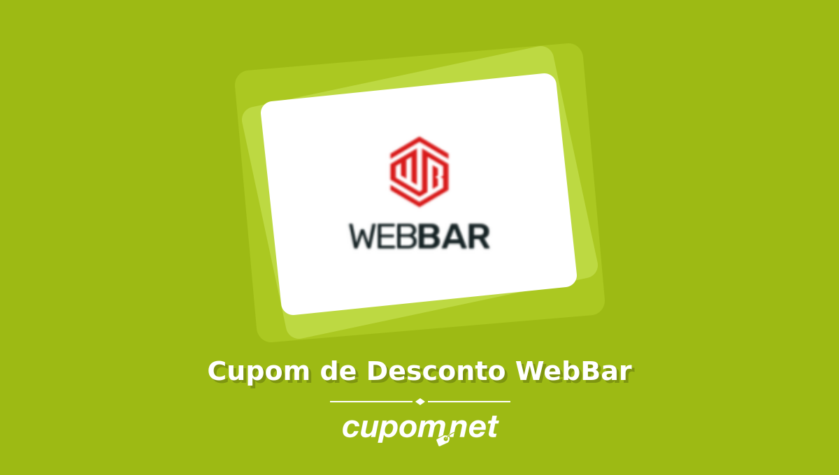 Cupom de Desconto WebBar