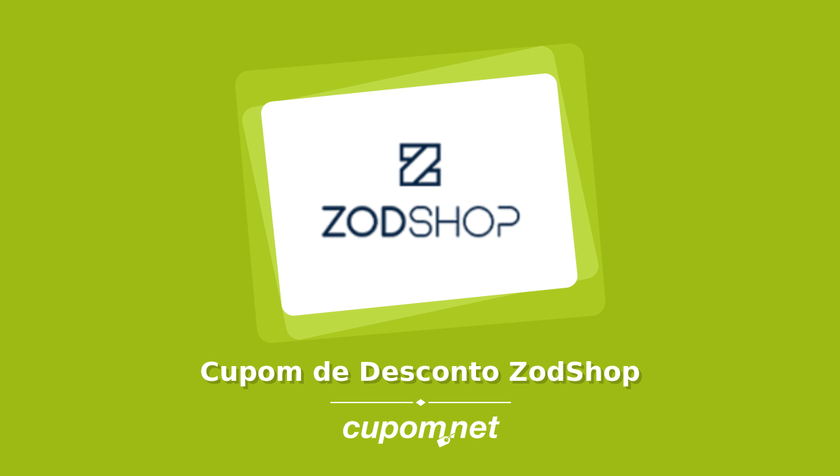 Cupom de Desconto ZodShop