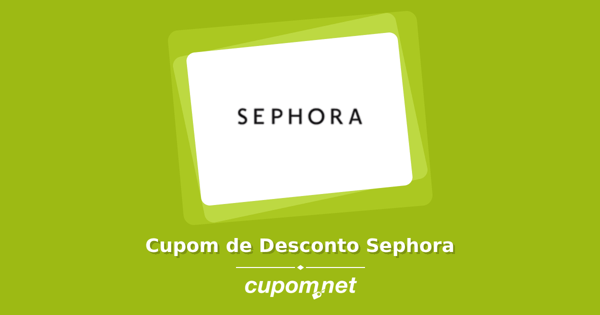 Cupom com 10 de desconto na Sephora →
